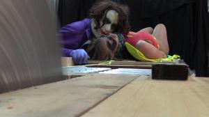 www.super-becca.com - Joker has Robyn on the sawmill thumbnail